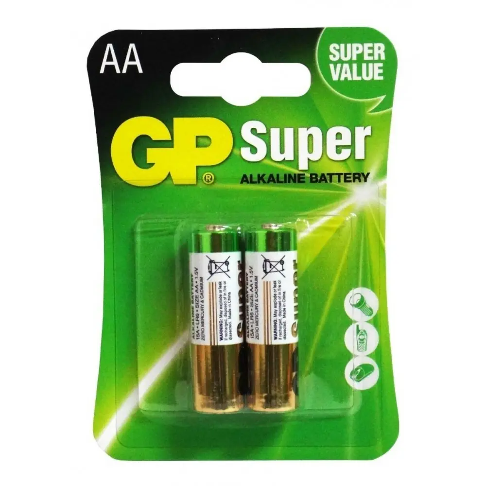 BATERIA AA SUPER ALKALINA 1.5V