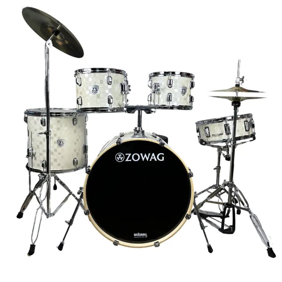 BATERIA ZOWAG WHITE SQUARE 5 PIEZAS