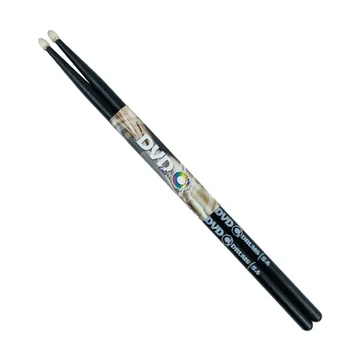 [BD-DVD-5A-COL-BK] BAQUETA DVD NEGRO PAR