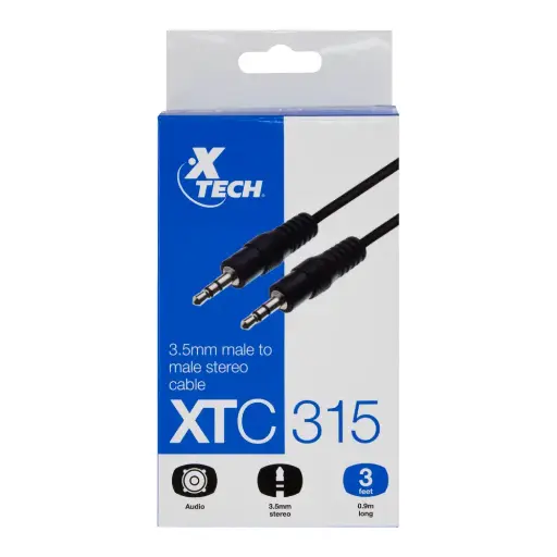 [XTC-315] CABLE 3.5MM ESTEREO 1.8M