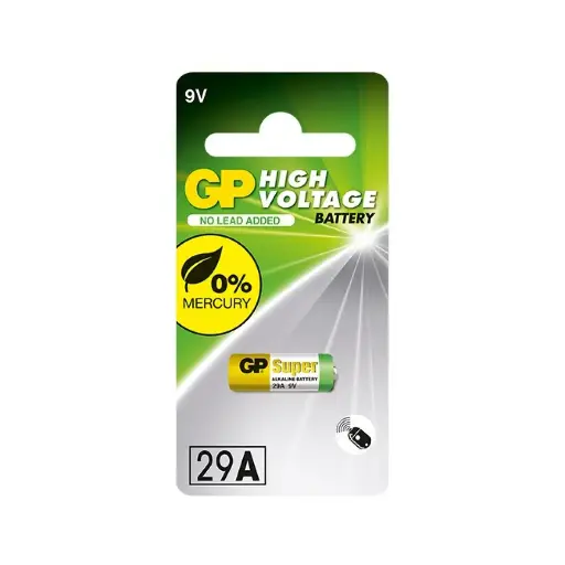 [GPPBA029A002] BATERIA 9V GP ALKALINA 29A EQ
