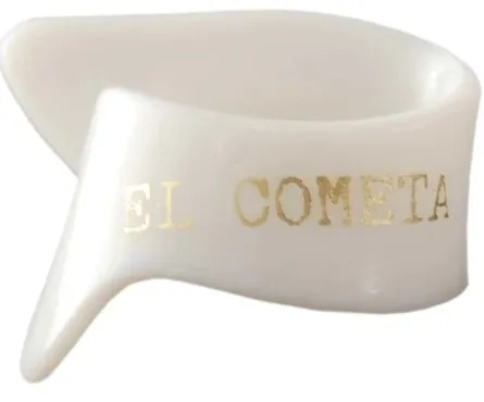 [120-EX] UÑETA COMETA BLANCA GRANDE